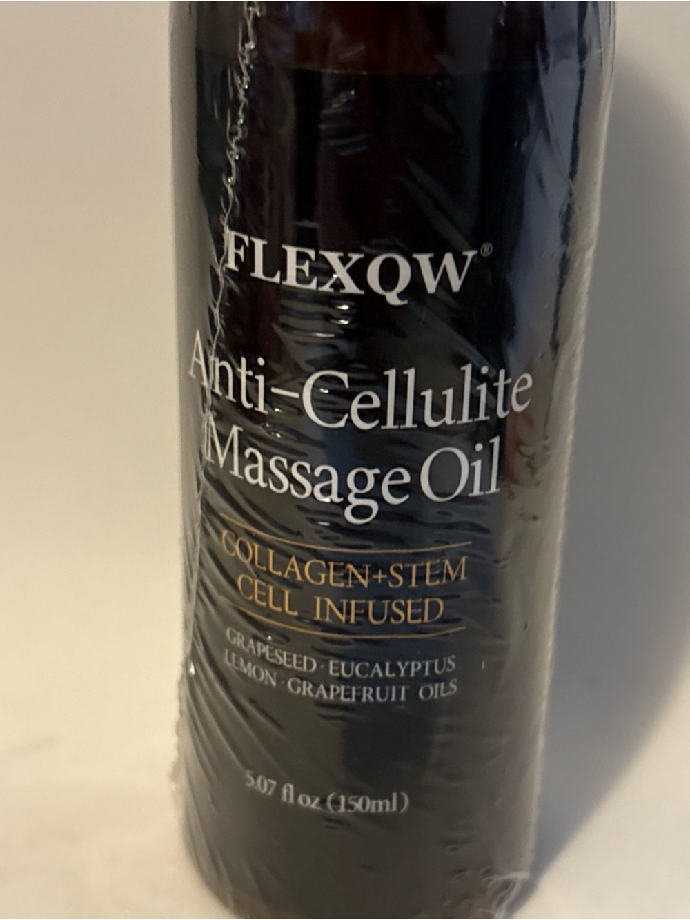 Anti-Cellulite Massage Oil — Black